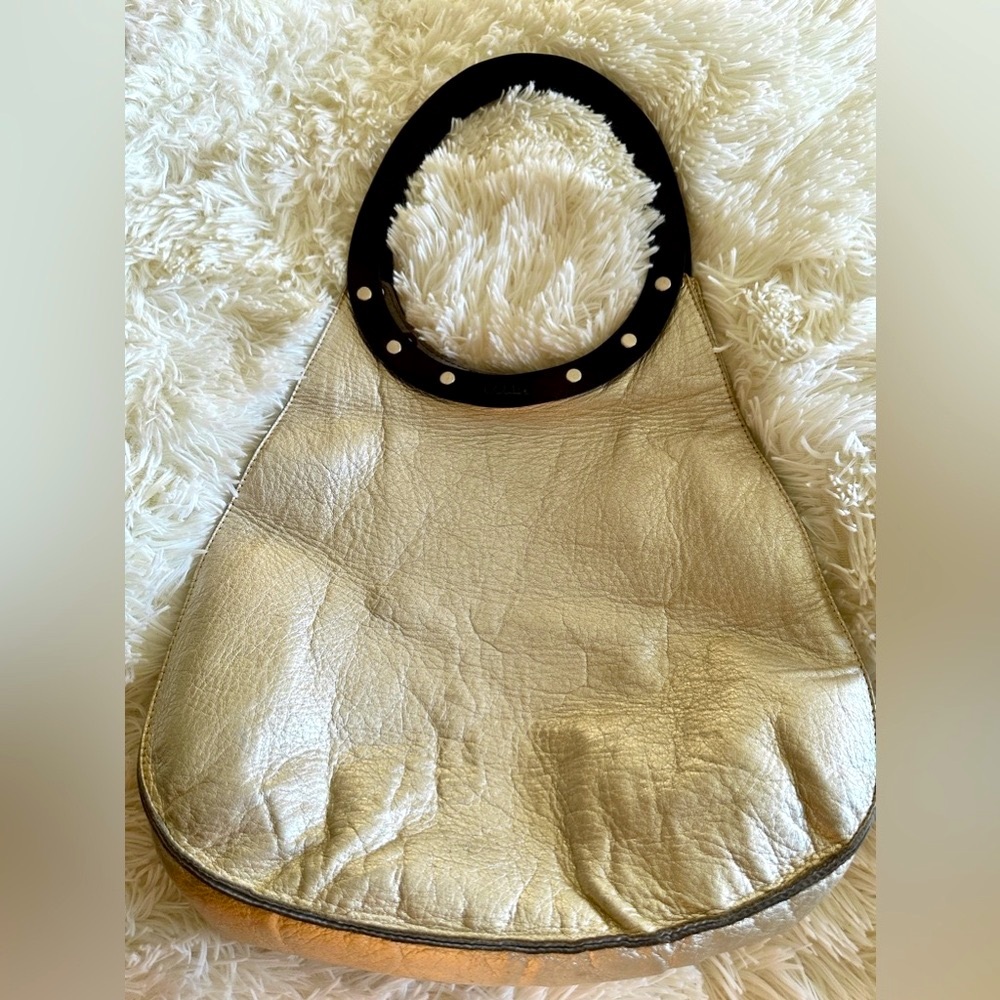 DEAN B09 Leather Satchel Purse - Picture 5 of 8